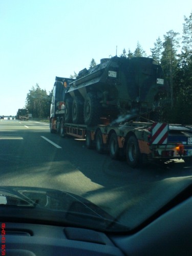 Somewhere on the Autobahn - transport/reconnaissance tank 'Fuchs'