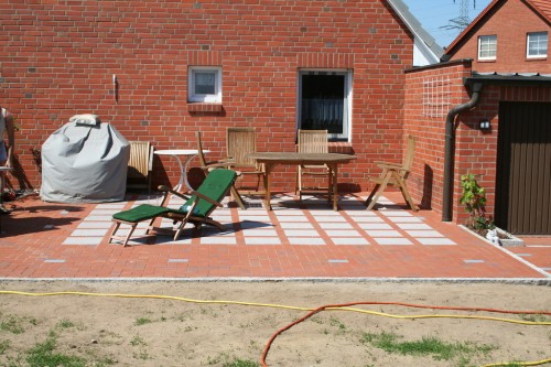 The new patio